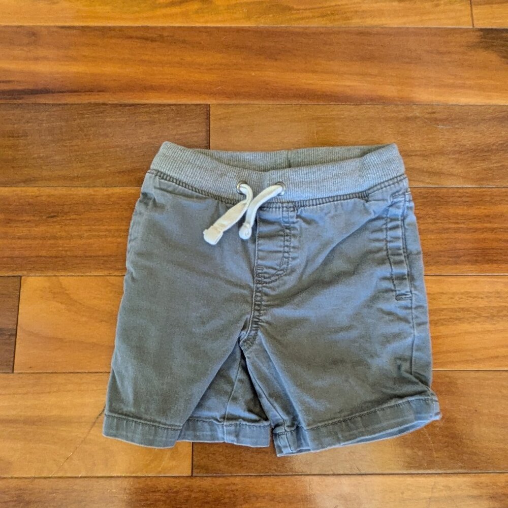 Cat & Jack Solid Pull-On Shorts